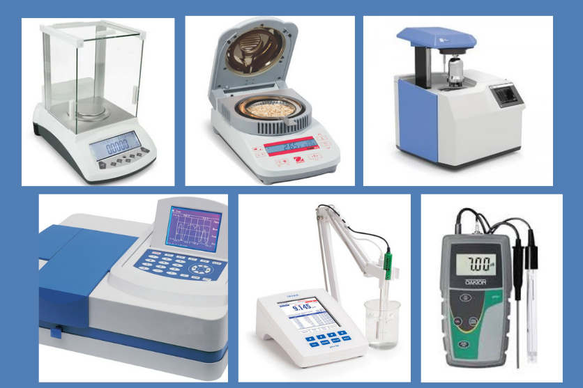 Industrial laboratory and glassware