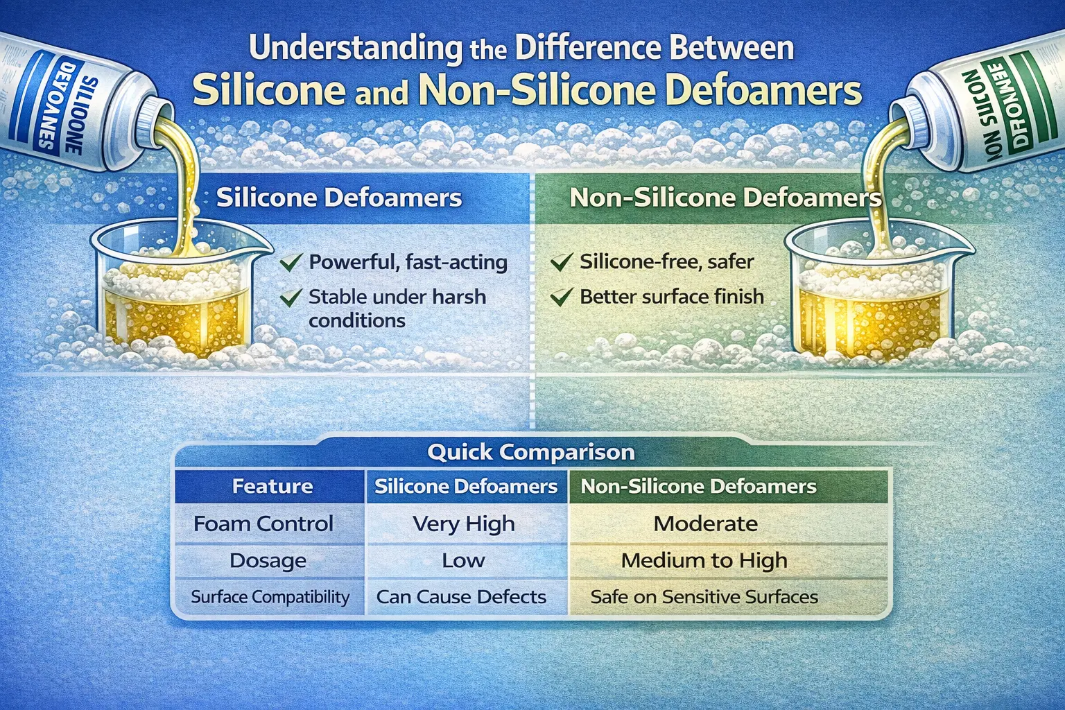 Silicon defoamer