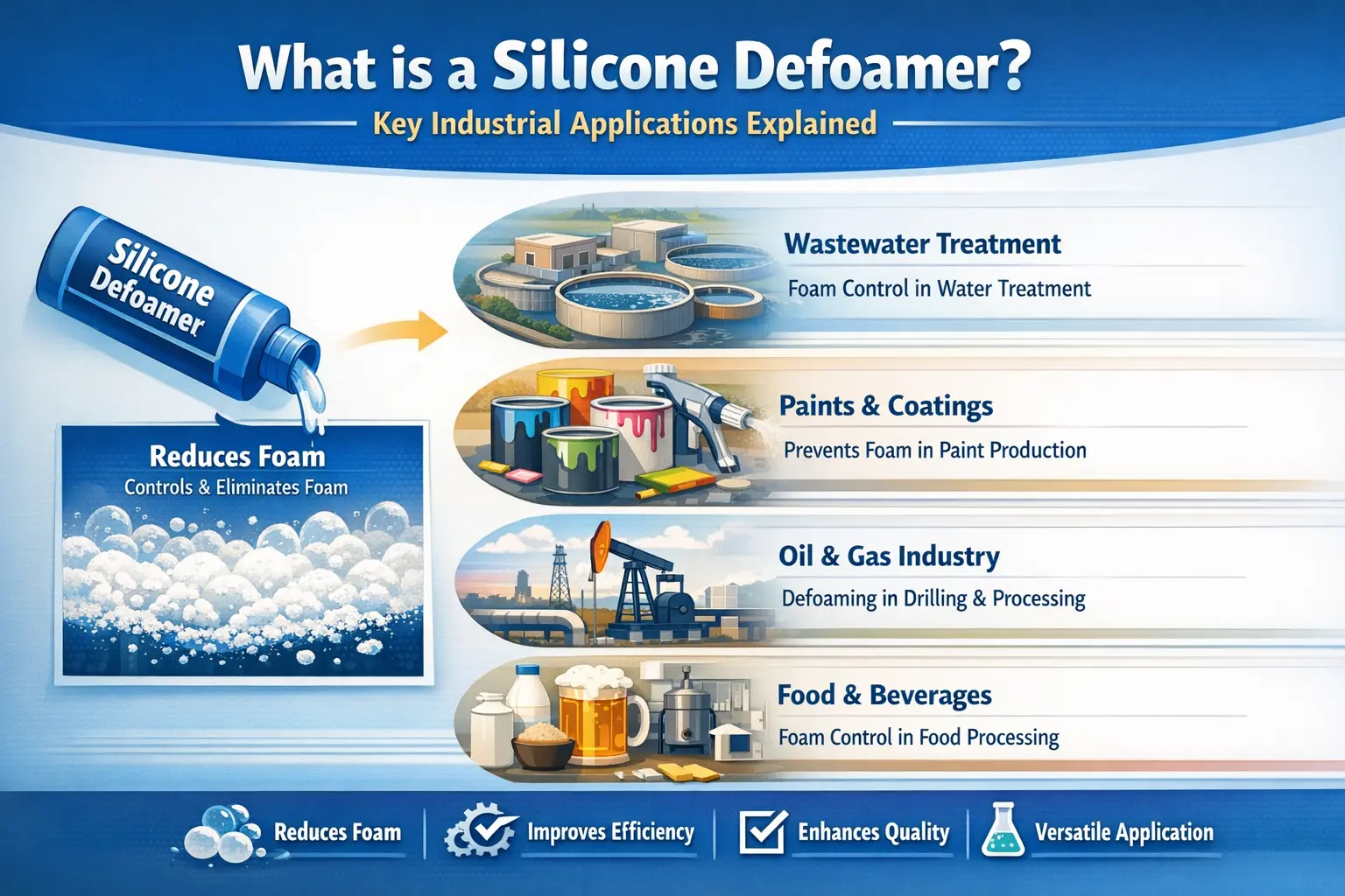 What is silicon defoamer?