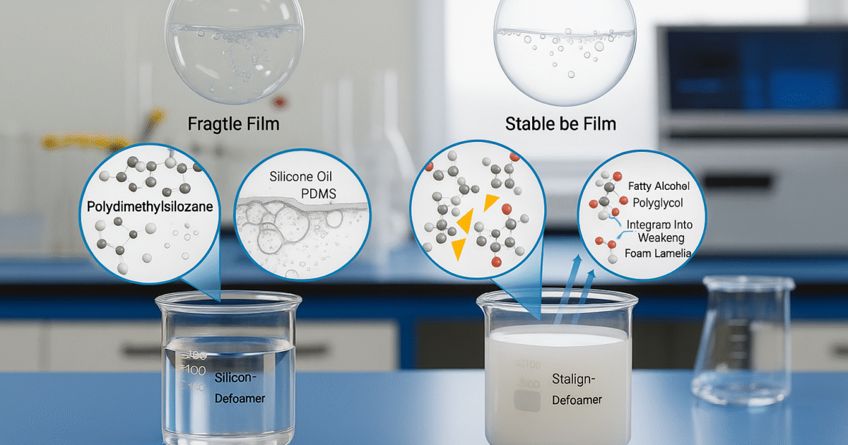 Silicon-Non-silicon defoamer 2