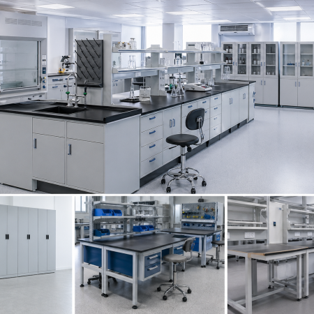 Furniture for institutional and industrial laboratories